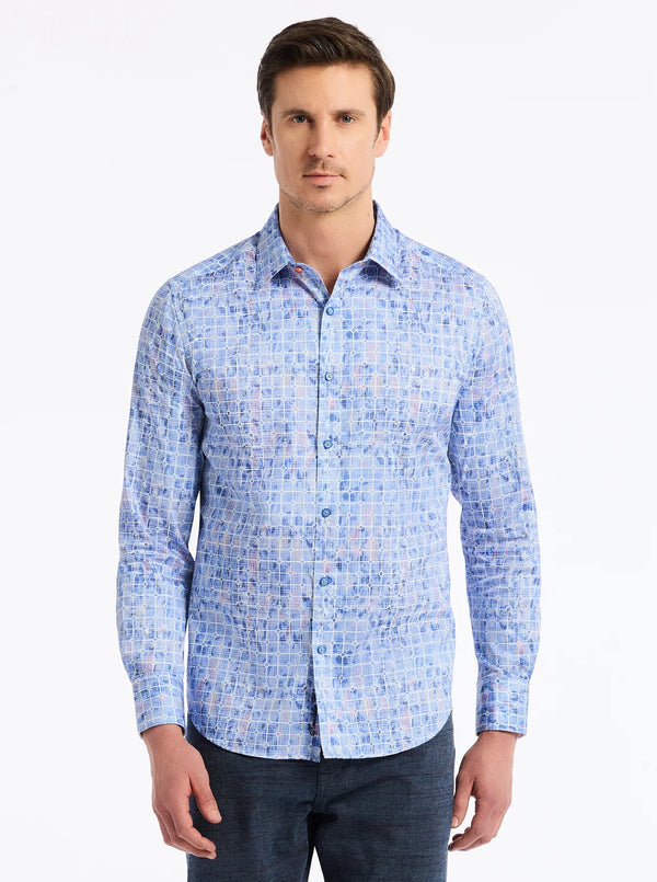 ROBERT GRAHAM AMSTERDAM LONG SLEEVE BUTTON DOWN SHIRT