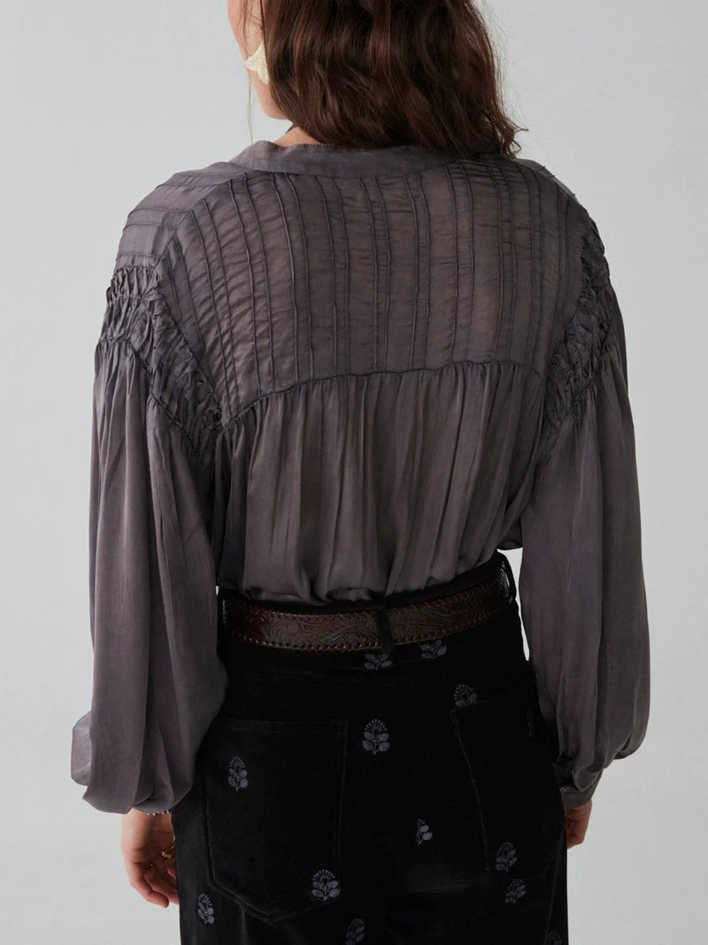 Maison Hotel Aida Blouse - Opera Grape