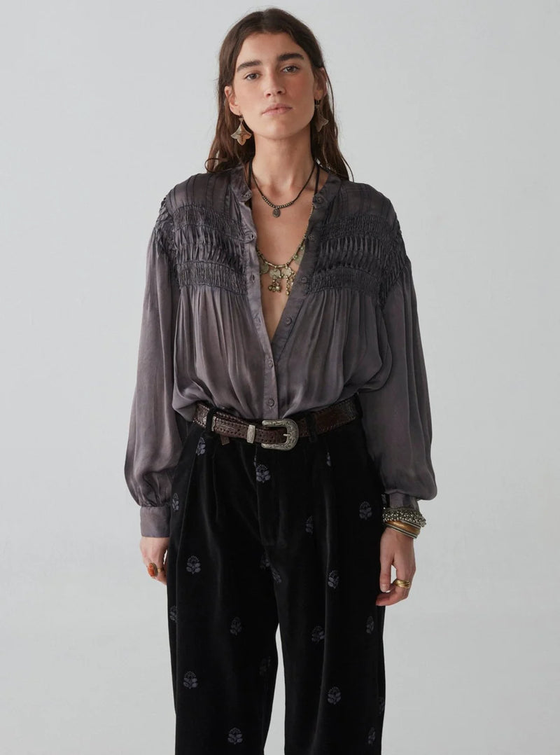 Maison Hotel Aida Blouse - Opera Grape