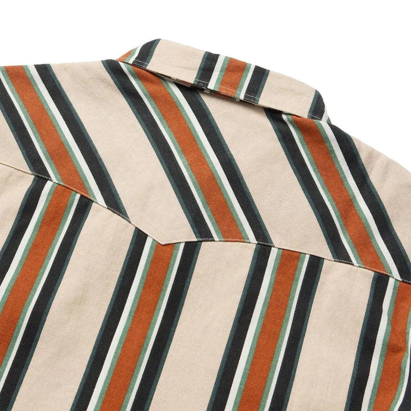 Amarillo Short Sleeve Shirt Stone Stripe