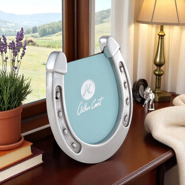 Arthur Court Horseshoe Picture Frame