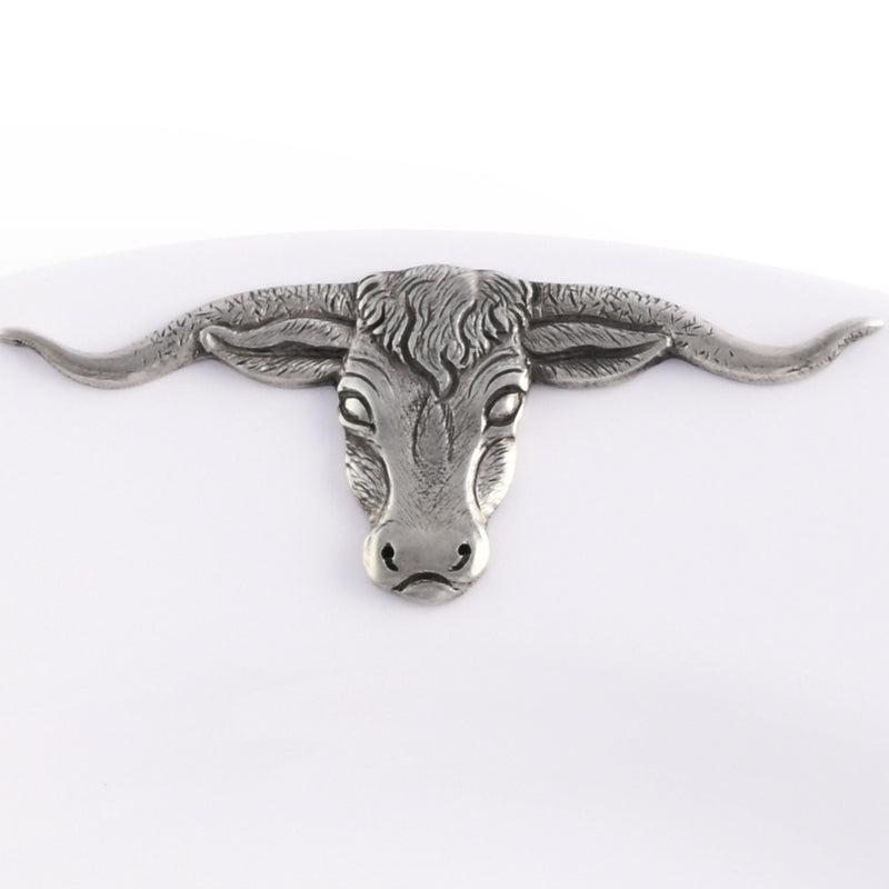 Arthur Court Longhorn Melamine Lunch Plates - Set of 4