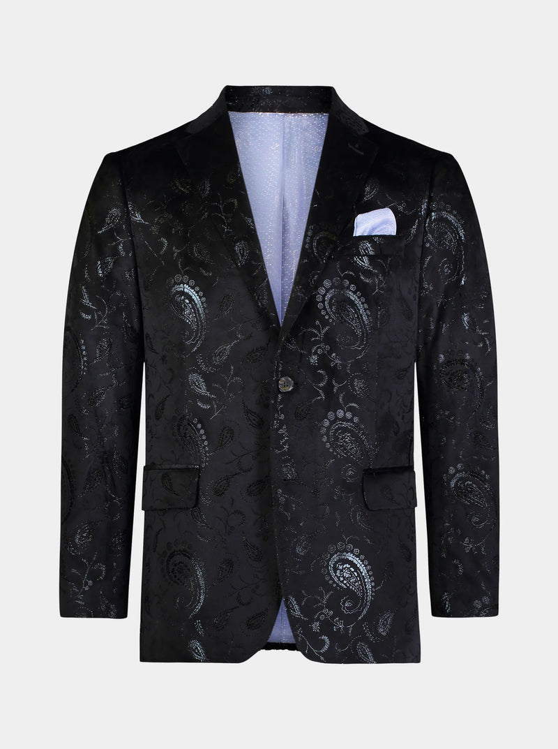 ROBERT GRAHAM ABNEY BLACK SPORT COAT