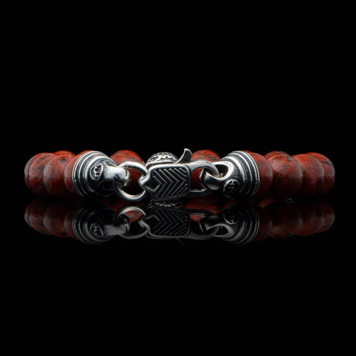 William Henry Seaside Red Jasper Bracelet