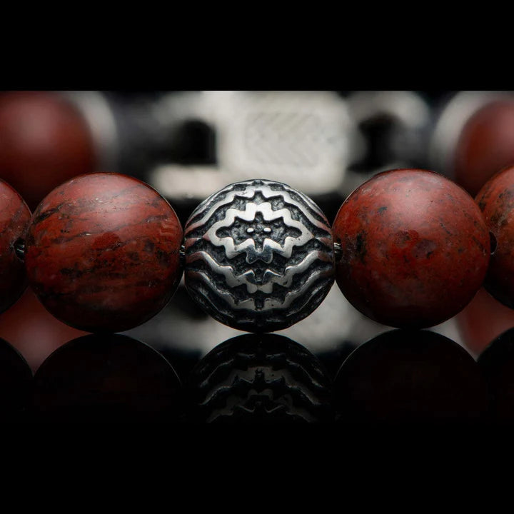 William Henry Seaside Red Jasper Bracelet