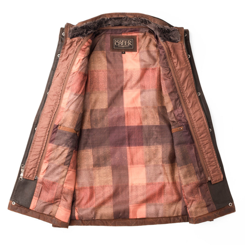 Madison Creek Beaver Creek Waxed Goat Suede Vest