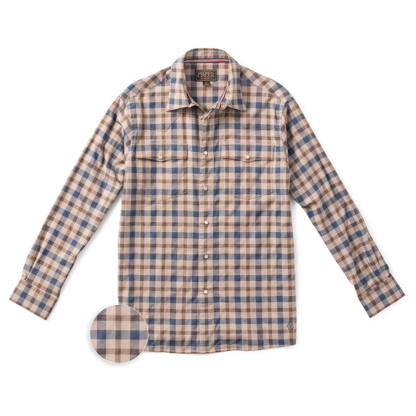 Madison Creek Bisley Plaid Western Shirt