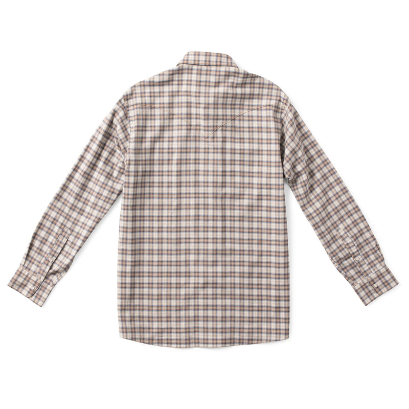 Plaid shirt on a white background