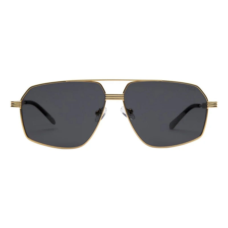 I-SEA BLISS GOLD / SMOKE POLARIZED LENS SUNGLASSES 