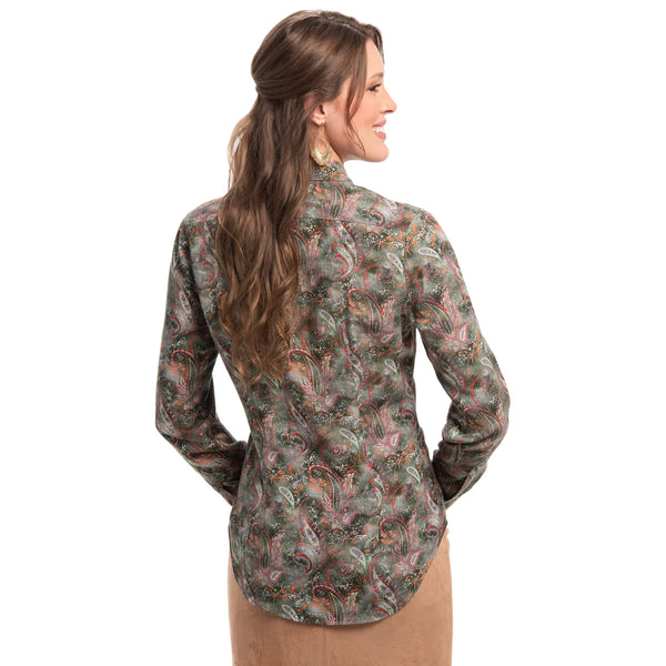 Madison Creek Claire Paisley Print Shirt 