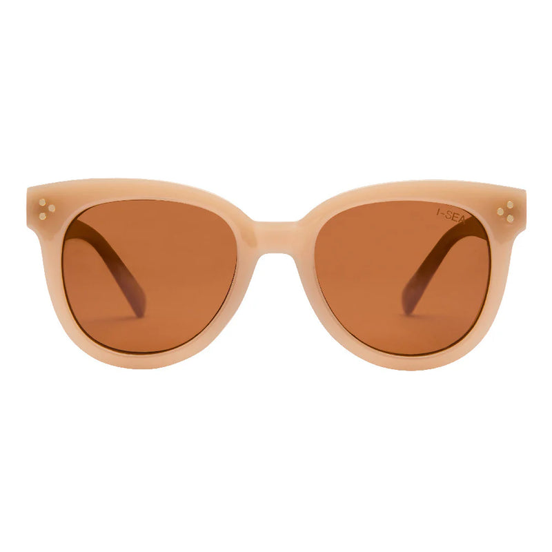 I-SEA Cleo OATMEAL / BROWN POLARIZED LENS SUNGLASSES