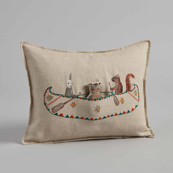 Coral & Tusk Friends Canoe Pocket Pillow