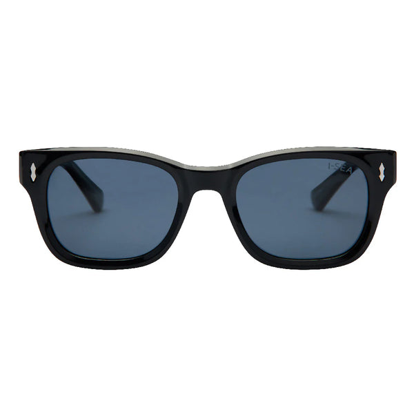 I - SEA DECLAN BLACK / SMOKE POLARIZED LENS SUNGLASSES