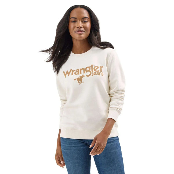 Wrangler Sweatshirt Yellow Logo