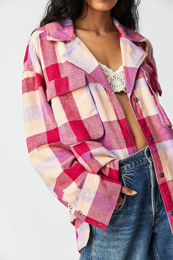 FREE PEOPLE IZZY CARGO SHIRT