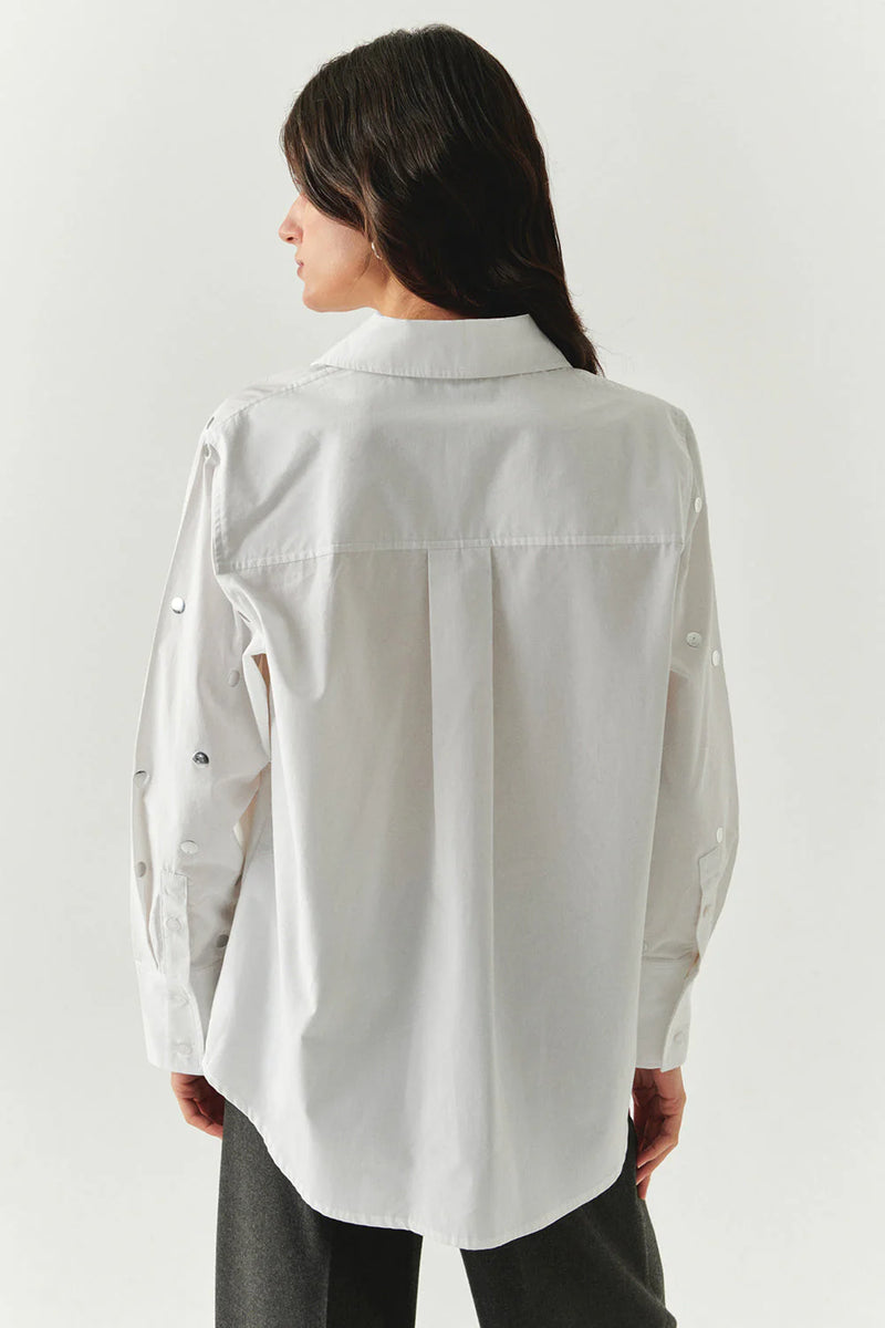 Exquise Murphy White With Studs Blouse 