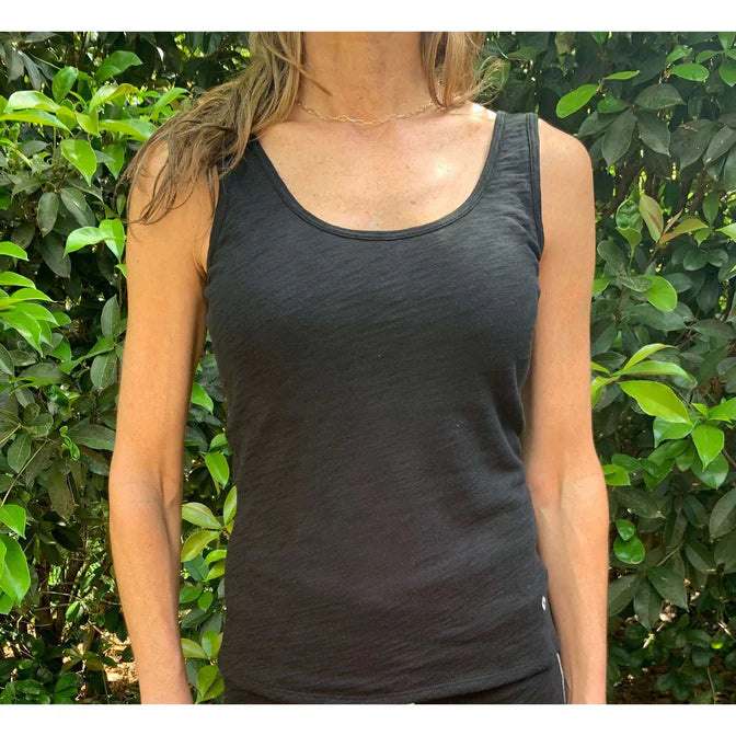 ERIN GRAY DOUBLE LAYER TANK