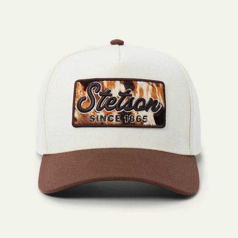 Stetson Hair On Hide Patch Cap 