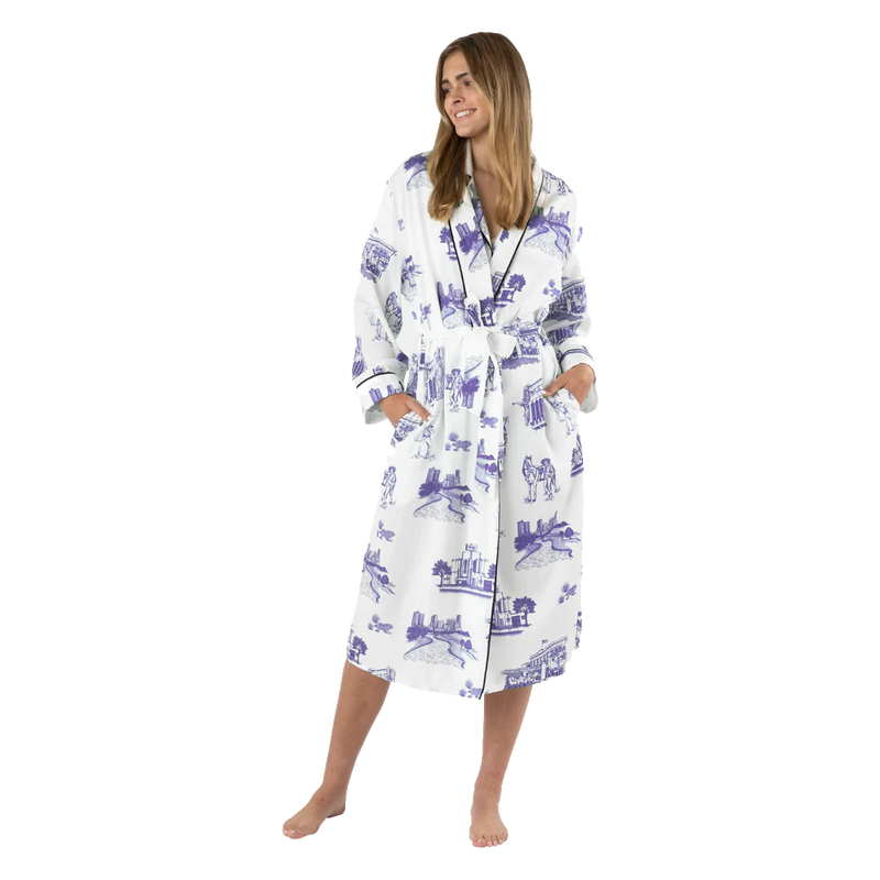 KATIE KIME FORT WORTH TOILE ROBE
