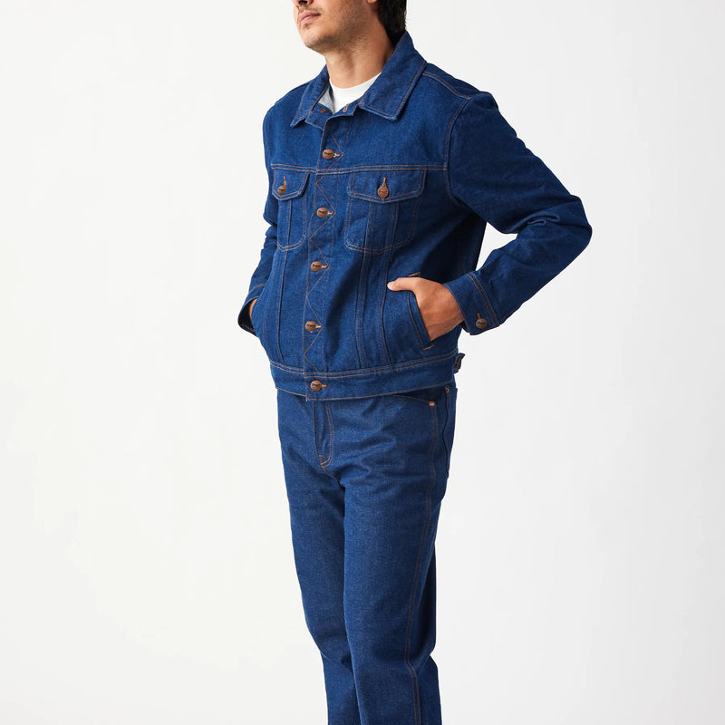 Seager Freewheelin' Denim Jacket Rinsed Indigo