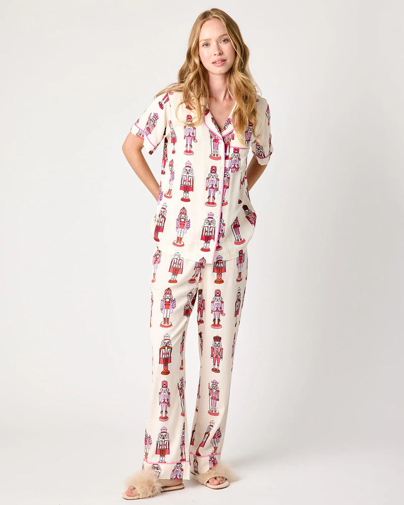 Katie Kime Holiday March Pajama Shorts Set