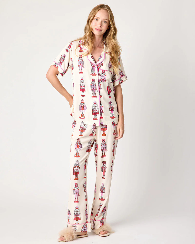 Katie Kime Holiday March Pajama Shorts Set