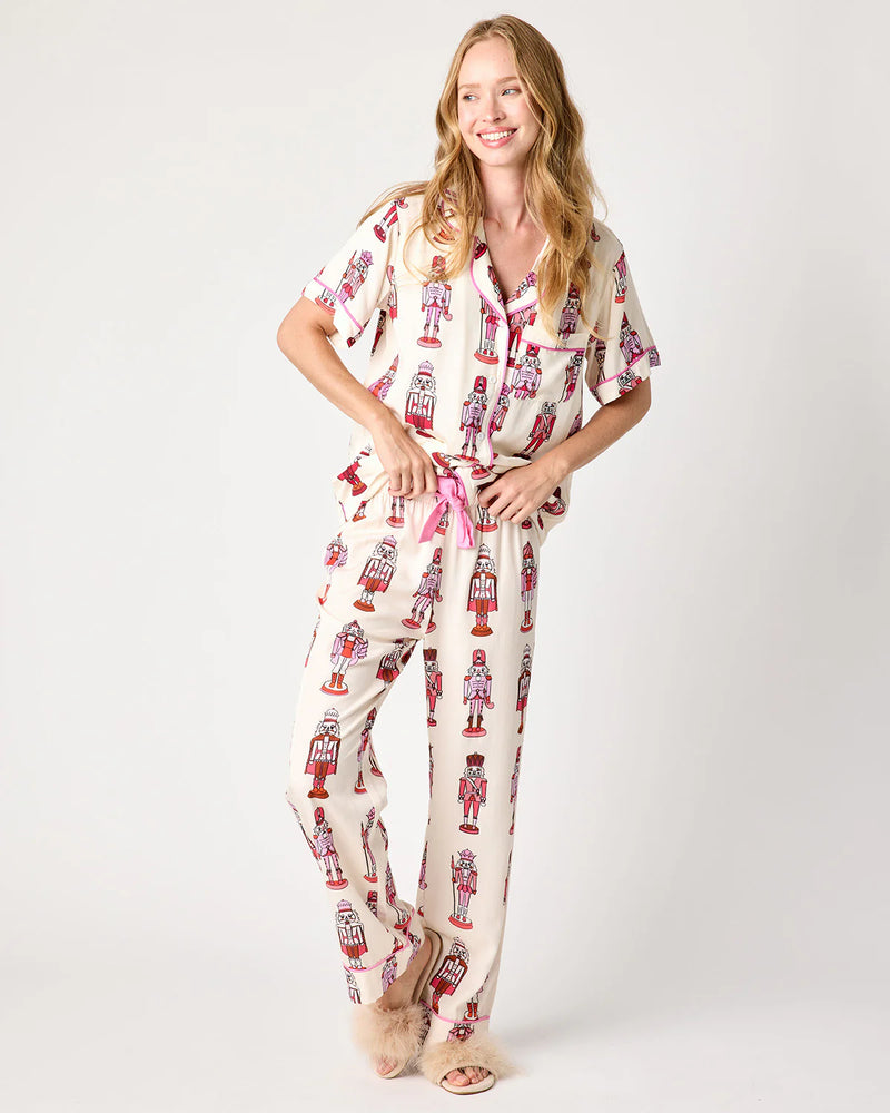 Katie Kime Holiday March Pajama Shorts Set