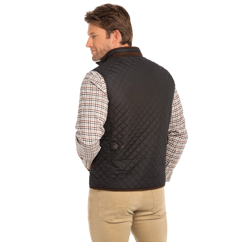 Madison Creek Houston Diamond Quilted Nylon Vest