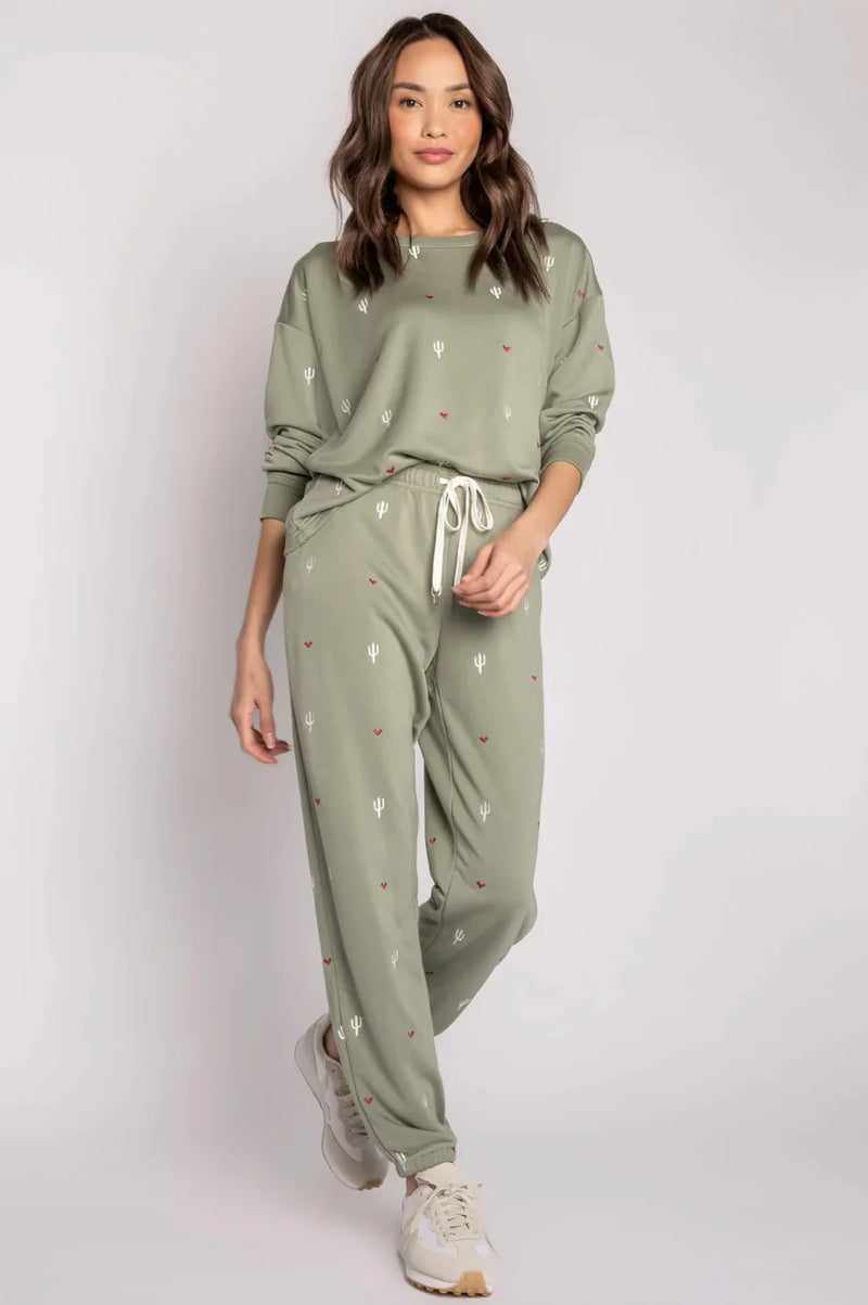 PJ SALVAGE WILD LANDS LONG SLEEVE TOP