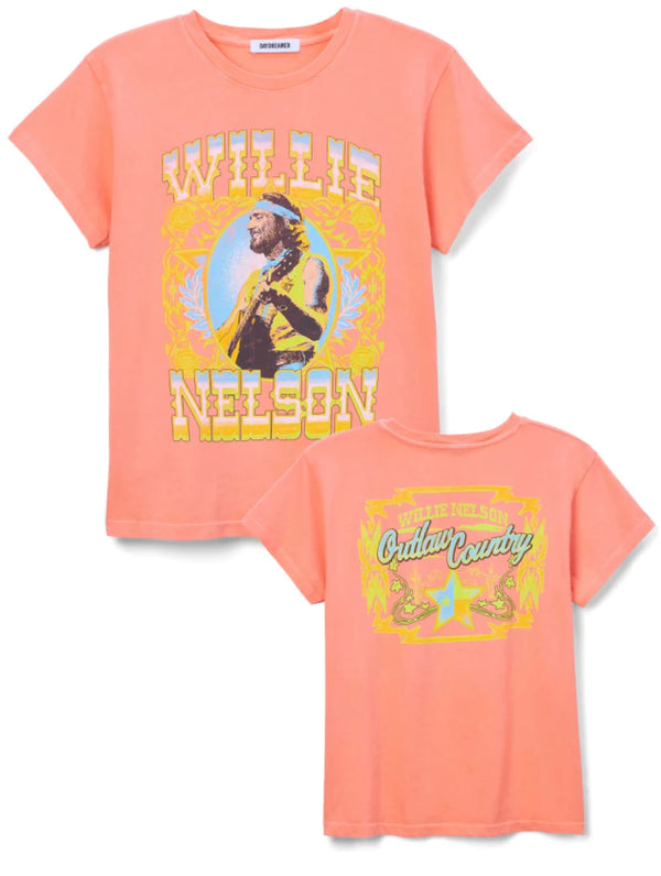 DAYDREAMER WILLIE NELSON OUTLAW TEE