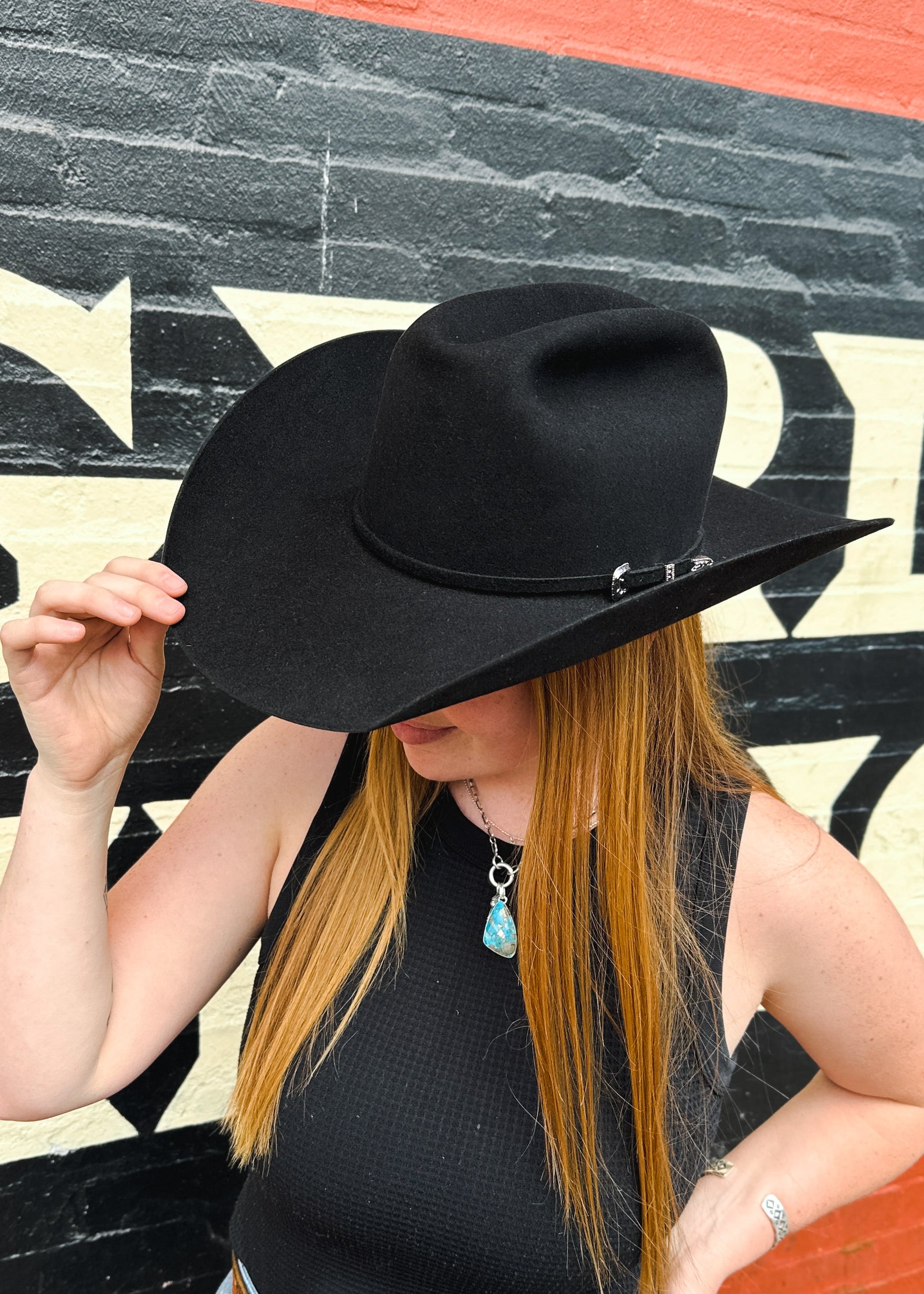 Greeley Hat Works Competitor Hat- Black – Maverick Fine  display picture 1