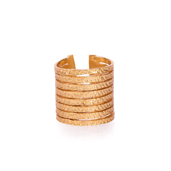 CHRISTINA GREENE Deco Wire Stackable Ring