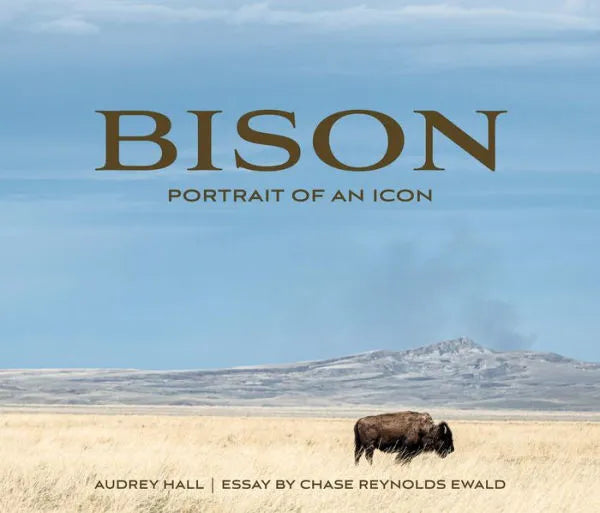 Photography book of bison
