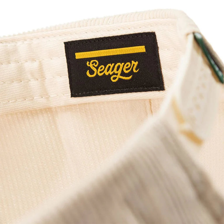 Seager Los Rios Corduroy Snapback Natural/Green