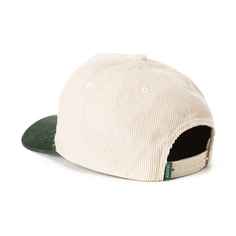 Seager Los Rios Corduroy Snapback Natural/Green