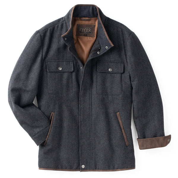 Madison Creek Grayson Wool Blend Shirt Jacket