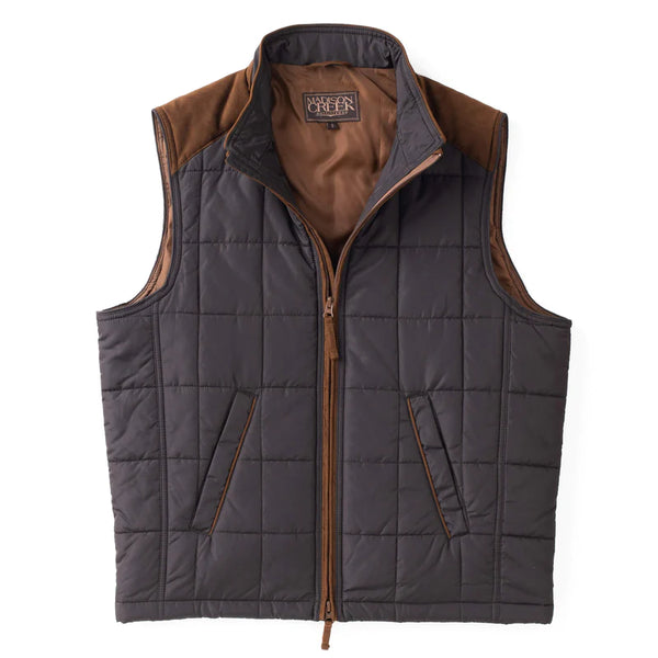 MADISON CREEK SHELBY VEST- BLACK