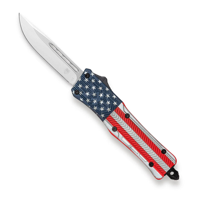 Cobratec Knives Medium CTK-1 Cerakote American Flag