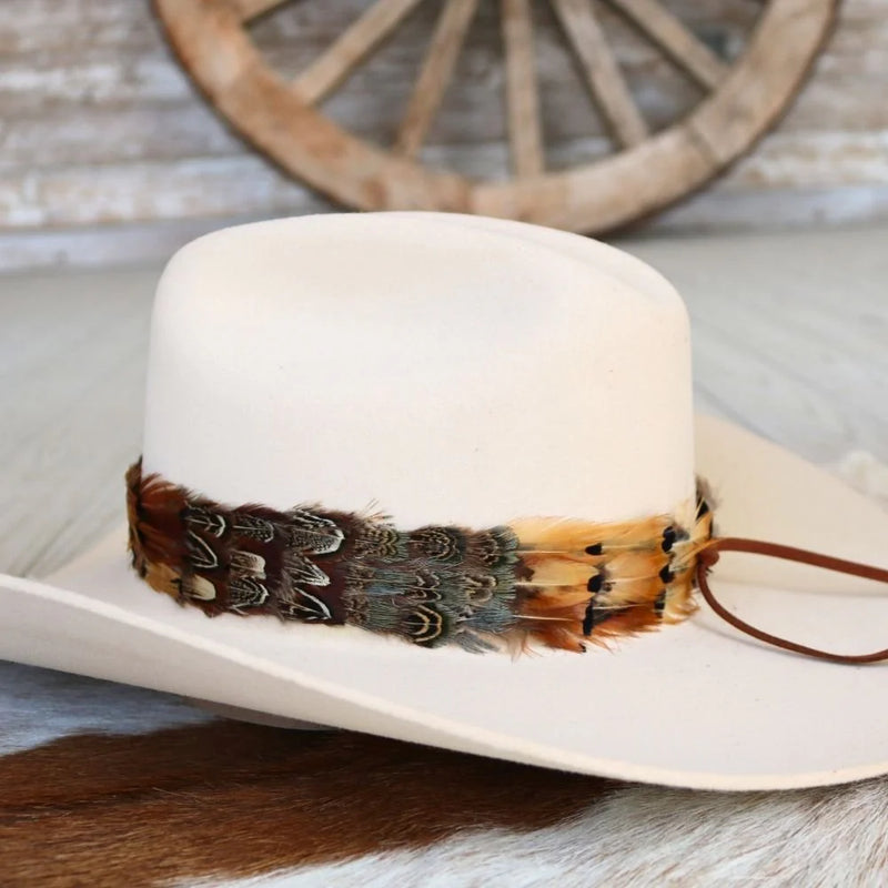 Willow Lane Hat Co. Western Feather Hat Band - The Shikoba II