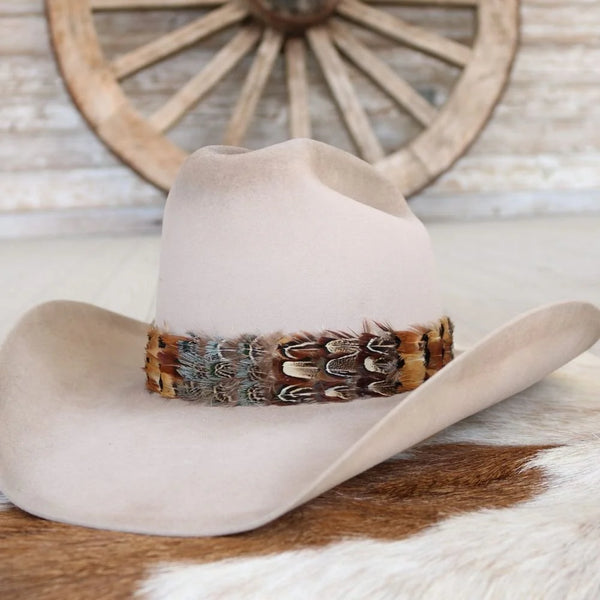 Willow Lane Hat Co. Western Feather Hat Band - The Shikoba II