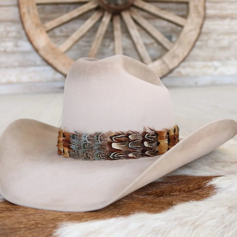 Willow Lane Hat Co. Western Feather Hat Band - The Shikoba II