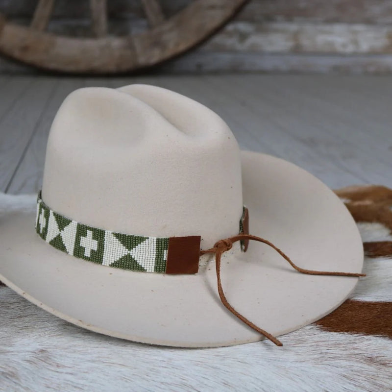 WILLOW LANE HAT CO. EVEREST BEADED HAT BAND