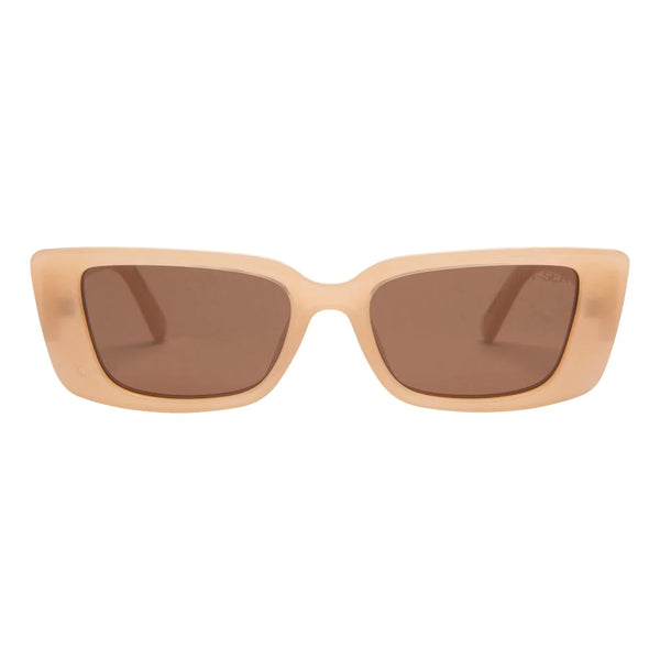 VANILLA FRAME WITH BROWN LENS SUNGLASSES