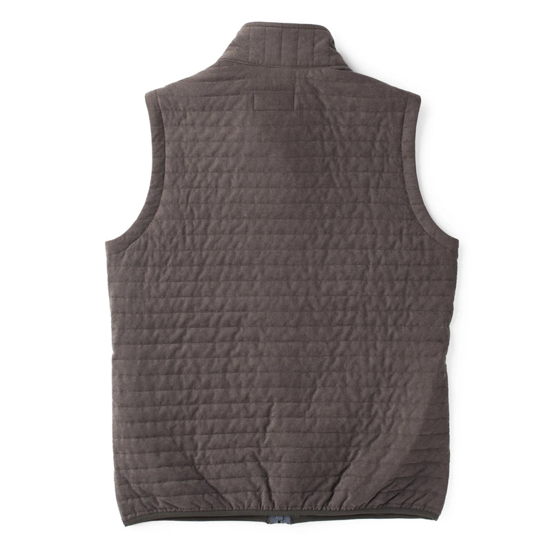 Newport Quilted Microsuede Vest

