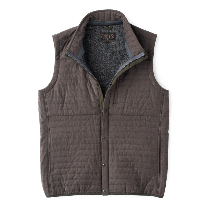 Newport Quilted Microsuede Vest

