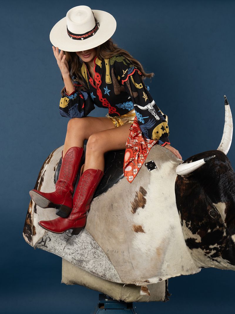 Emily McCarthy Orchid Lonestar Top 