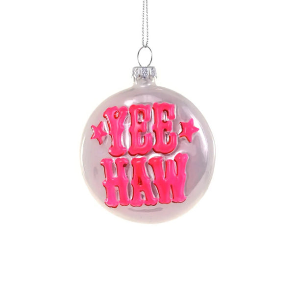 CODY FOSTER & CO. YEE HAW ORNAMENT 