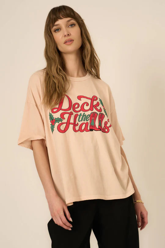 PROJECT SOCIAL DECK THE HALLS TEE