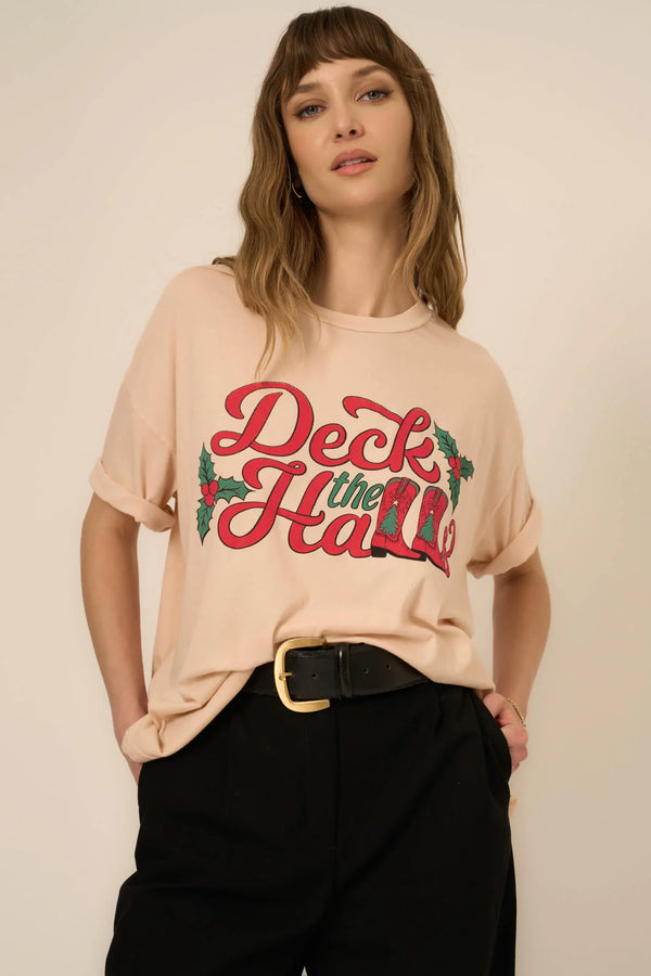 PROJECT SOCIAL DECK THE HALLS TEE