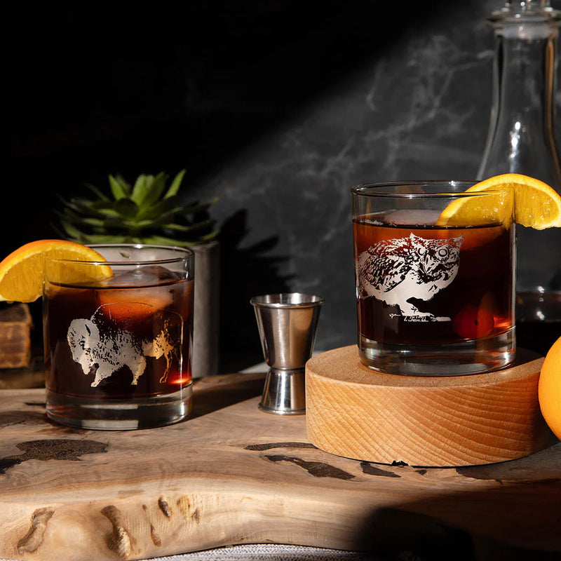 DOLAN GEIMAN ROCKS WILD BISON GLASS